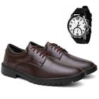 Sapato Oxford Masculino Social Casual Fino Elegante MARROM