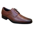 Sapato pegada social em couro ref 124654 masculino