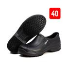 Sapato Profissional Antiderrapante BB67 Preto Nº 40 Soft Works