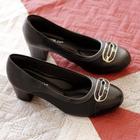 Sapato salto piccadilly preto feminino 110165