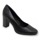 Sapato Scarpin Fem Piccadilly Napa Preto 130185-337