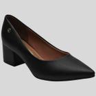 Sapato Scarpin Feminino Bico Salto Grosso Vizzano 1220.315.7286