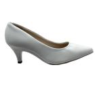 Sapato Scarpin Feminino Branco Enfermagem Beira Rio 4076.1350