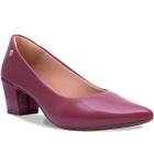 Sapato Scarpin Feminino Confort Verniz Salto Baixo A2.11 B