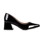 Sapato Scarpin Feminino Jjojo Flávia Salto Medio Grosso 7cm