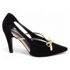 Sapato Scarpin Feminino Preto Salto Fino 9cm 67076A