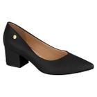 Sapato Scarpin Feminino Salto Bloco Vizzano 1220.315