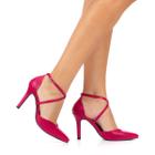 Sapato Scarpin Feminino Sara Salto Alto Fino 10 Cm Bico Fino