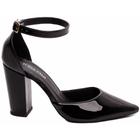 Sapato Scarpin Feminino Verniz Preto TORRICELLA - 65-03A