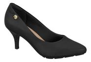 Sapato Scarpin Modare Ultraconforto Salto Médio e Bico Fino 7013.566 Feminino-Preto