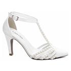 Sapato Scarpin Para Noiva Branco 67062A