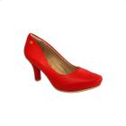 Sapato Scarpin social Feminino Comfortflex salto alto 7,5cm palmilha conforto 85401