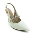 Sapato Slingback Feminino Beira Rio 4122.1482 - Branco