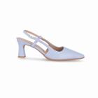 Sapato Slingback Irene Salto Alto Mirtilo