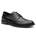 Sapato Social Brogue Centuria Tamanho Especial Em Couro