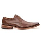 Sapato Social Marrom Oxford em Couro 356