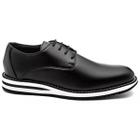 Sapato Social Masculino Casual Esporte Fino Oxford Sapatênis Confortável Macio Amarrar Com Cadarço