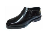 Sapato Social Masculino Cor preto Couro Estilo Meia Bota Cano Curto Pra Trabalho Motorista Passeio