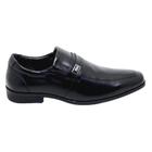 Sapato Social Masculino Ferracini Couro London Slim Casual Confortavel