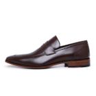 Sapato Social Masculino Loafer Paulo Vieira - 122 -Tabaco