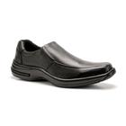 Sapato social masculino ortopédico antistress de couro confortavel 37 ao 46