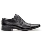 Sapato Social Masculino Oxford Design Italiano Em Couro Cap Toe Casamento Elegante Formal