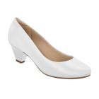 Sapato Social Modare Casual Minimalista Feminino Branco