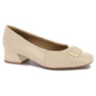 Sapato Usaflex Al0802002 Scarpin Salto Grosso Joanetes Feminino