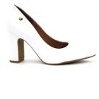 Sapato Vizzano 1285.400 Scarpin Salto Grosso Social Bico Fino Feminino