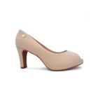 Sapato vizzano peep toe 1840.300 (03) - bege