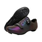 Sapatos de Ciclismo Masculinos Ultraleves - Fivela Dupla, Mtb e Estrada - Design Luminoso