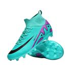 Sapatos de Futebol Antiderrapantes para Adolescentes - Respiráveis para Uso Indoor e Outdoor