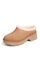 Sapatos femininos UGG New Heights Cozy Clog Chestnut tamanho 11