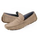 Sapatos Tommy Hilfiger Amile Driver Masculinos Taupe 241 Tamanho 7.5