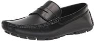 Sapatos Tommy Hilfiger Amile Driver para homens pretos tamanho 10.5