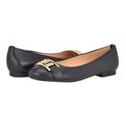 Sapatos Tommy Hilfiger Gallyne Ballet Flat femininos azul marinho