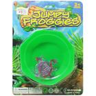 Sapo pula pula com tigela jumpy froggies 4 pecas - OM UTILIDADES