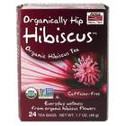 Saquinho de chá Tea NOW Foods Organically Hip Hibiscus 24 (pacote com 2)