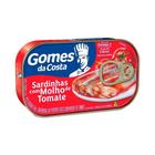 Sardinha Gomes da Costa com Molho de Tomate 125g Embalagem com 50 Unidades