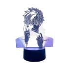 Satoru Gojo Jujutsu Kaisen Anime LED Night Light Presente De Aniversário Nightlight Lamp