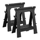 Sawhorse STANLEY Plastic com capacidade de 454 kg e design dobrável