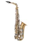 Saxofone Alto MICHAEL Laqueado com Chaves Niqueladas - WASM32