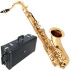 Saxofone Eagle Soprano St503 L Em Sib Laqueado Com Case
