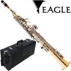 Saxofone Soprano Eagle Sp502 Ln Em Sib Case Luxo