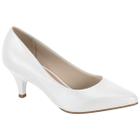 Scarpin Beira Rio Conforto Salto Baixo Feminino Macio Casual