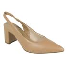 Scarpin Beira Rio Sapato Feminino SlingBack Salto 4241.231