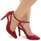 Scarpin Bico Fino Palmilha Confort Feminino P37