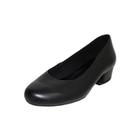 Scarpin Boneca Salto Baixo Grosso 3cm Luiza Sobreira Preto Mod. 2147