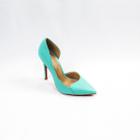 Scarpin Chic Line Luxo Couro Tiffany Salto 12