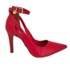 Scarpin Feminino Bebece Salto Fino Luxo Pingente T9430-214